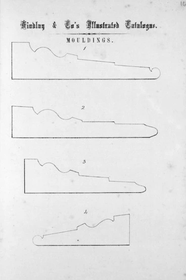 Image: Findlay & Co. :Findlay and Co's illustrated catalogue. Mouldings [models] 1-4. [1874].