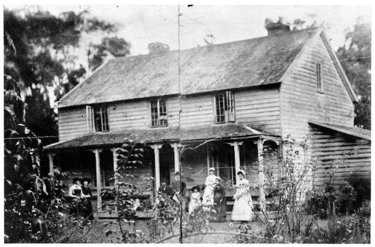 Image: Henry Jackson's house, Blackbridge, in Lower Hutt