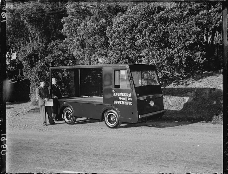 Image: Battery powered milk truck