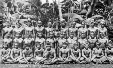 Image: Group in Samoan dancing attire