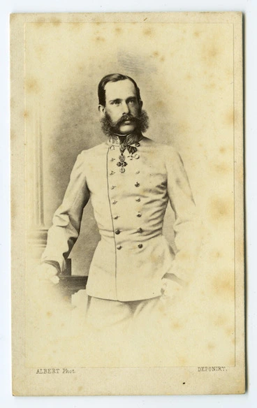 Image: Albert, Josef 1825-1886: Emperor Franz Josef I
