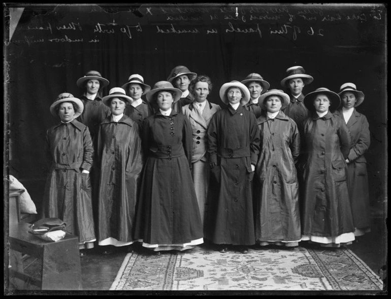 Image: Ettie Rout with her Volunteer Sisterhood