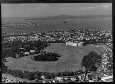 Image: Auckland War Memorial Museum, rear view of exterior, Auckland Domain