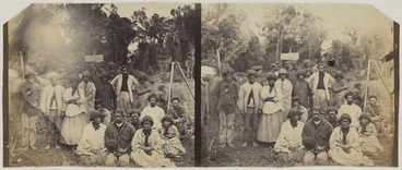 Image: Maori group at Pokeno