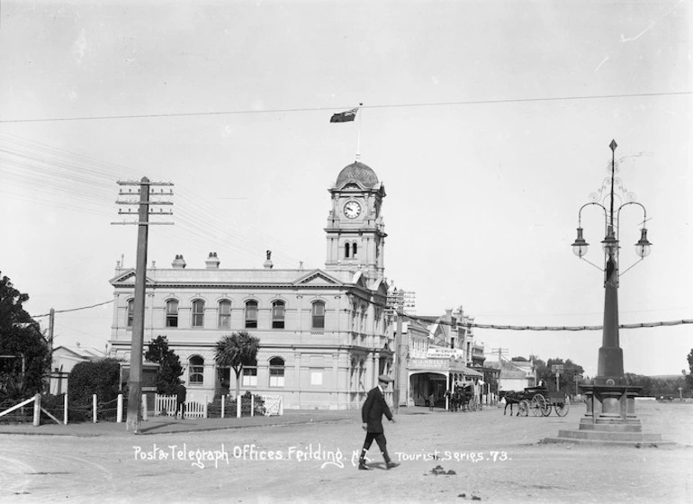 Image: Feilding Post & Telegraph Office