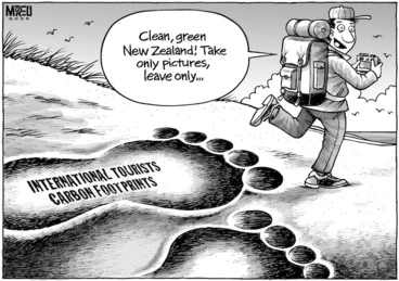 Image: "Clean, green New Zealand! Take only pictures, leave only..." 5 January, 2008