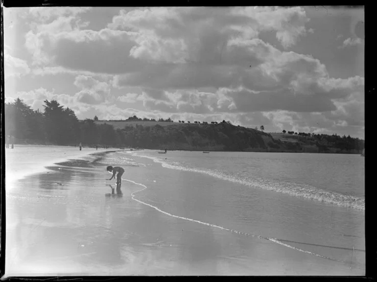 Image: Summer Child Studies series, girl on the beach