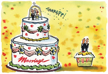 Image: "THHRRPP!" Marriage, Civil Union Partners. 1 December, 2004