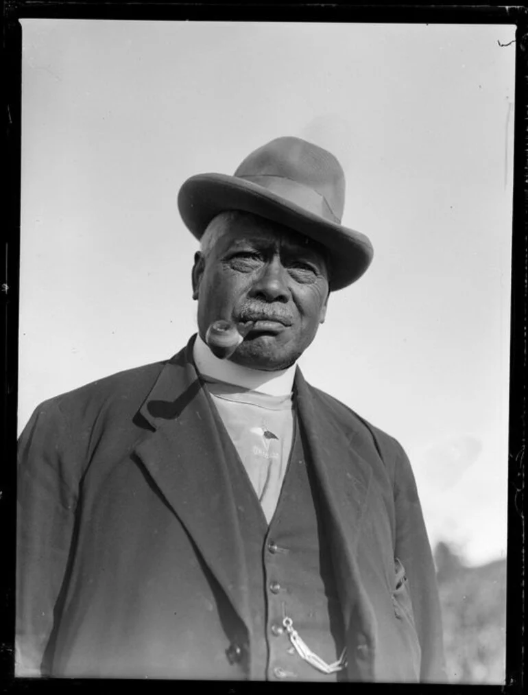 Image: Keepa Te Ahuru, Maori minister for Rātana church, Taupō