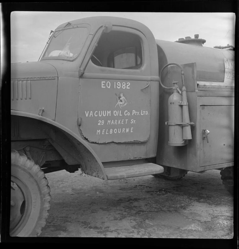 Image: Vacuum Oil Company truck, Norfolk Island