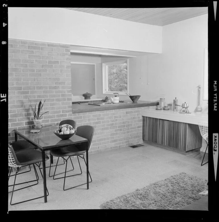 Image: Dining room interior, Littlejohn house, Wellington