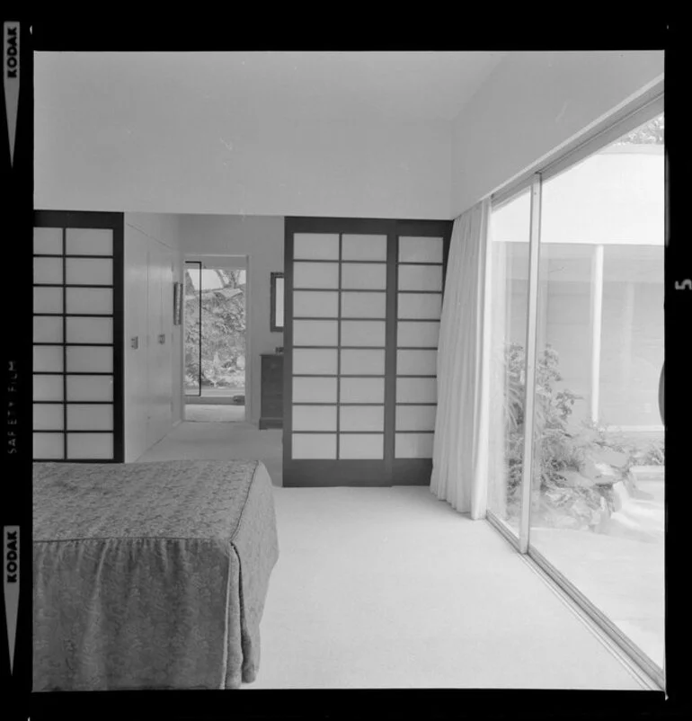 Image: Bedroom interior, Littlejohn house, Wellington