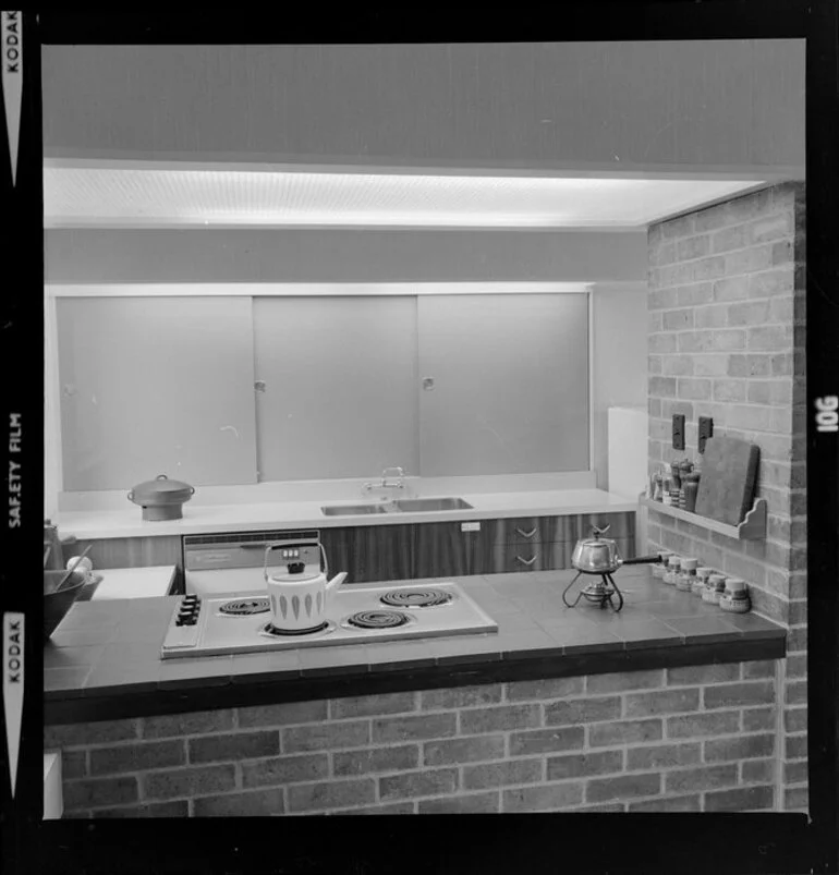 Image: Kitchen interior, Littlejohn house, Wellington