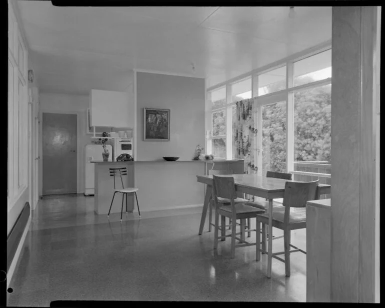 Image: Dining room, Shuker house, Titahi Bay, Wellington