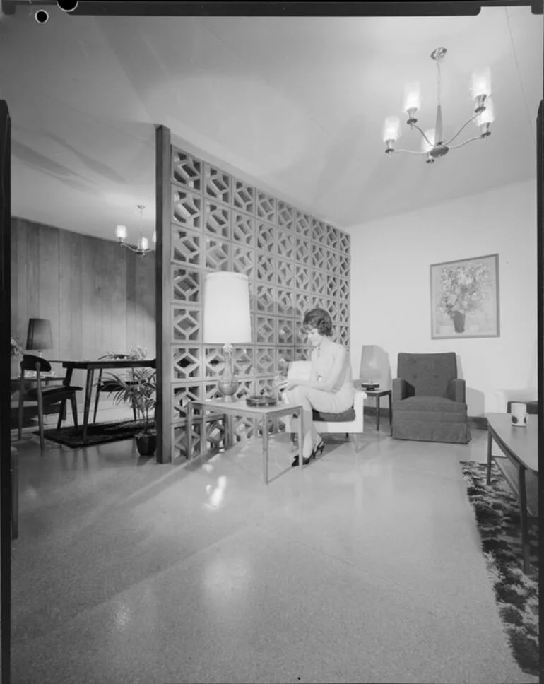 Image: Living and dining area, Henderson & Pollard, Wellington