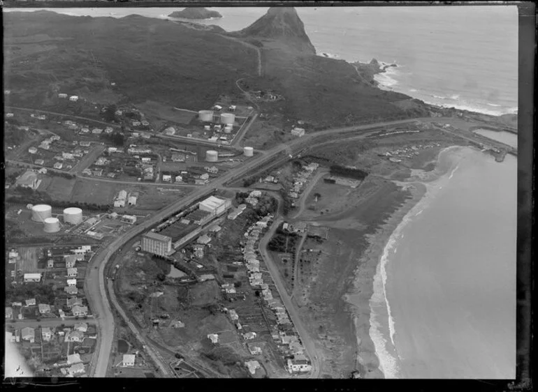 Image: New Plymouth port area