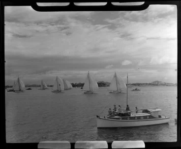 Image: 100th Anniversary Day regatta, Auckland Harbour