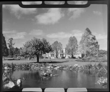 Image: The Blue Baths and Government Gardens, Rotorua
