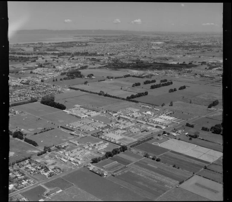 Image: Papakura, Auckland Region, featuring Papakura Military Camp