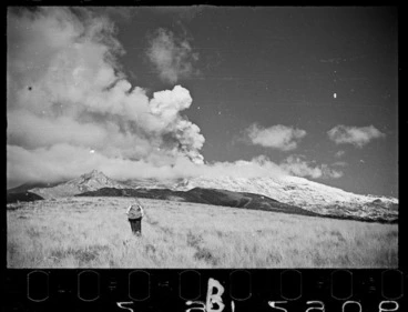 Image: Eruption of Mt Ruapehu