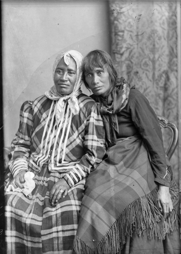 Image: Maori women, Hawkes Bay district