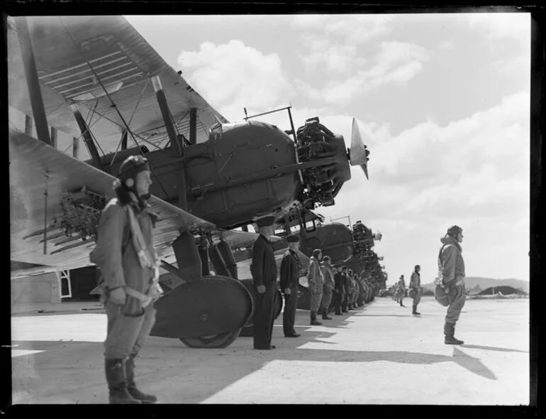 Image: New Zealand General Reconnaisance Squadron, RNZAF, Whenuapai