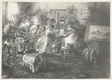 Image: Drawing room, Government House, Auckland