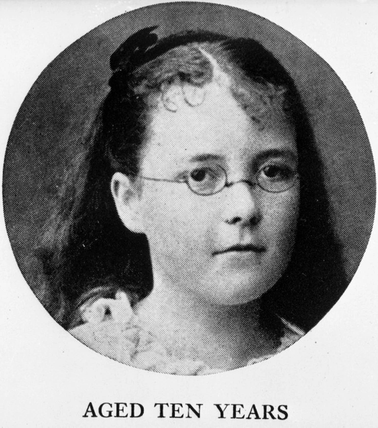 Image: Katherine Mansfield aged 10