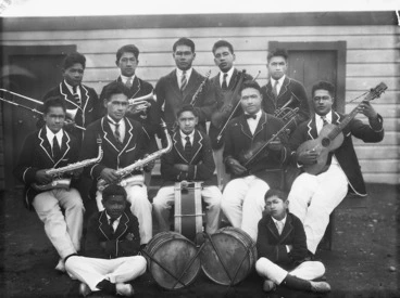 Image: Ratana youth band, Wanganui