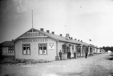 Image: The Soldiers' Club, Featherston Military Camp