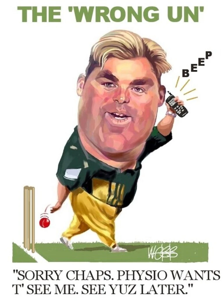 Image: Webb, Murray :Shane Warne. [ca 14 August 2003].