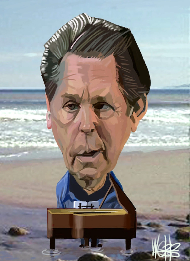 Image: Webb, Murray, 1947- :Brian Wilson [ca 19 December 2004]