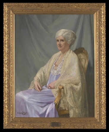 Image: Nicoll, Archibald Frank, 1886-1953: Lady Stout. [1926]