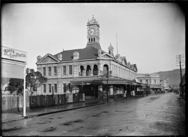 Image: Petone Council Chambers and Town Clock