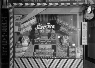 Image: Tobacconist Shop window display