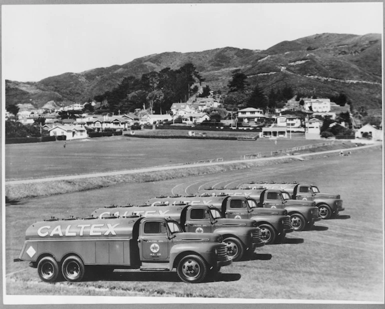 Image: Ford Thornton Drive trucks used by Caltex