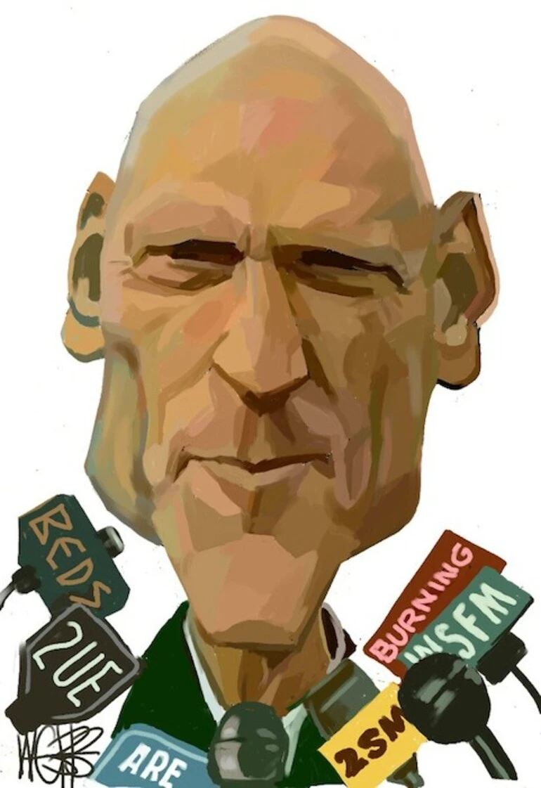 Image: Webb, Murray, 1947- :Peter Garrett [ca 14 June 2004].