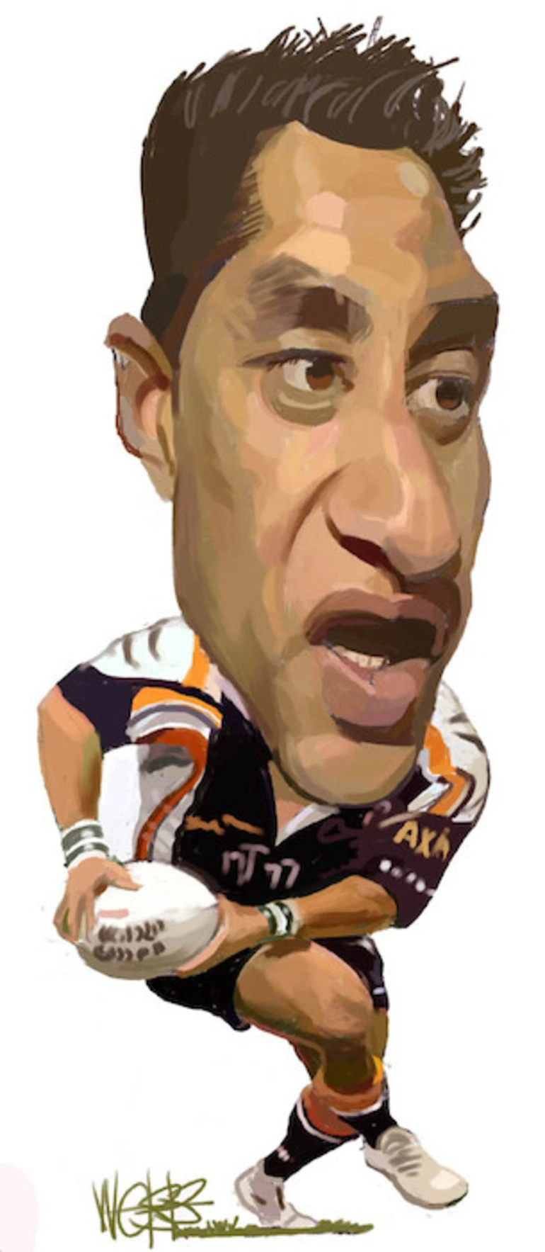 Image: Benji Marshall. 22 September, 2005.