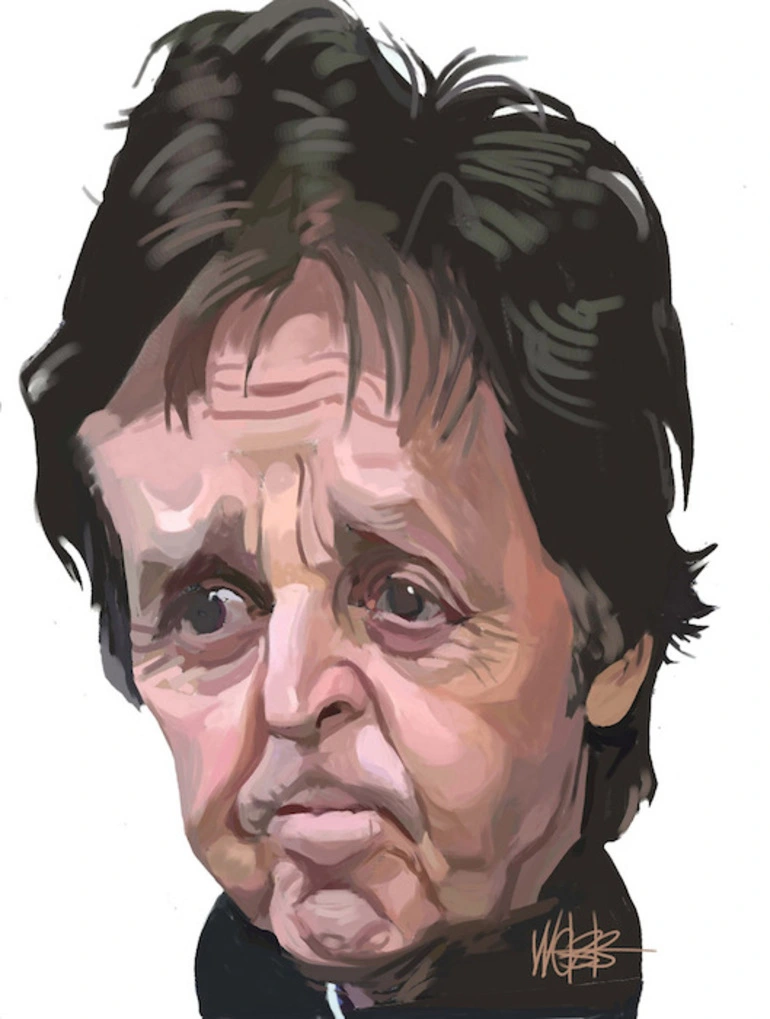 Image: Paul McCartney. 14 April, 2008