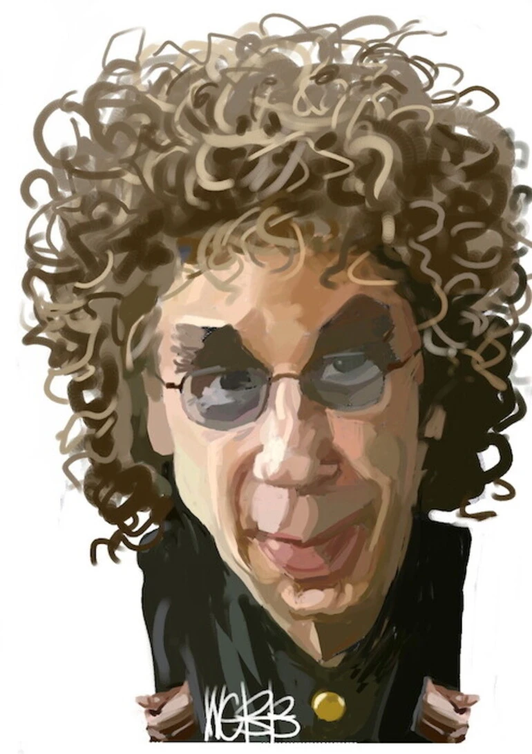 Image: Webb, Murray, 1947- :Phil Spector [ca 30 September 2004]