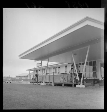 Image: Maternity hospital, front entrance, Paraparaumu, Wellington
