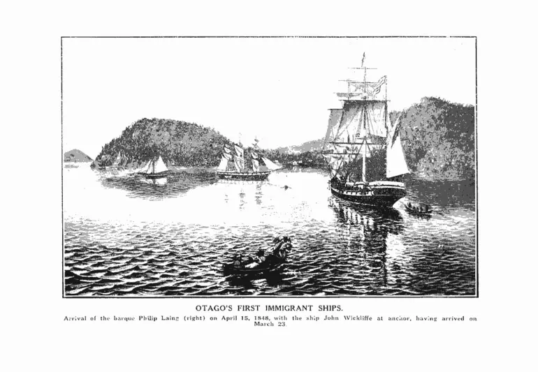 Image: Otago's First Immigrant Ships