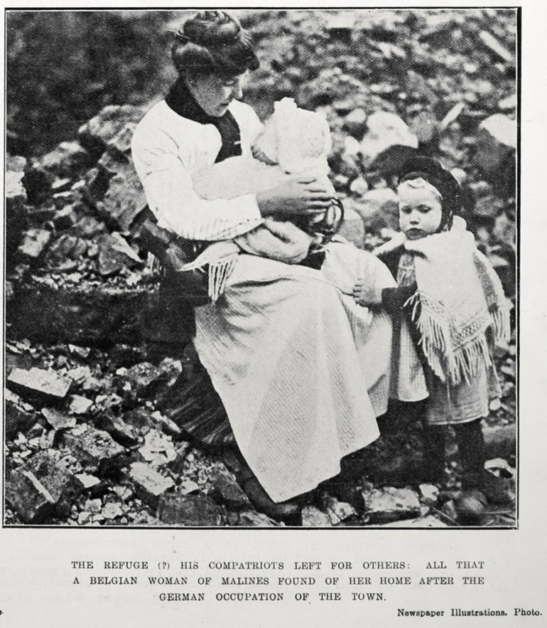 Image: Belgian refugees