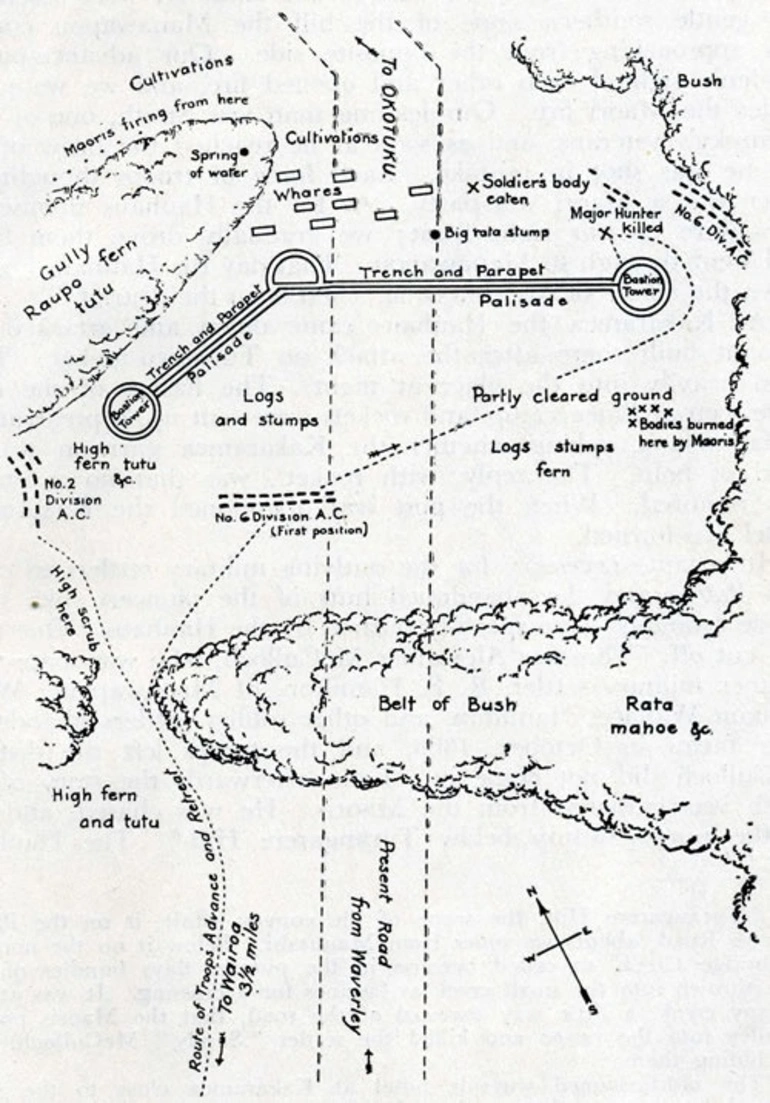 Image: Moturoa battle plan