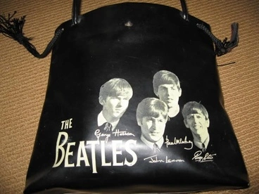 Image: Beatles souvenir bag
