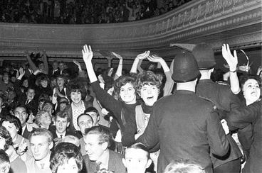 Image: Beatles fans at a Wellington concert