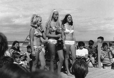 Image: 1960s bathing suit contest