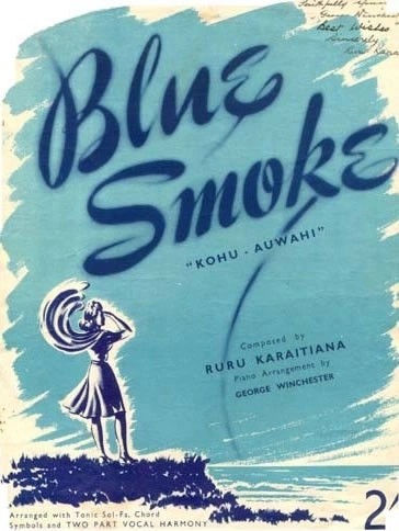 Image: Blue smoke
