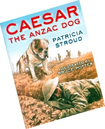 Image: Caesar, the Anzac dog