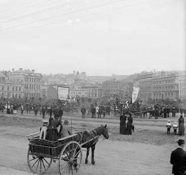 Image: Dunedin Labour Day parade, 1894